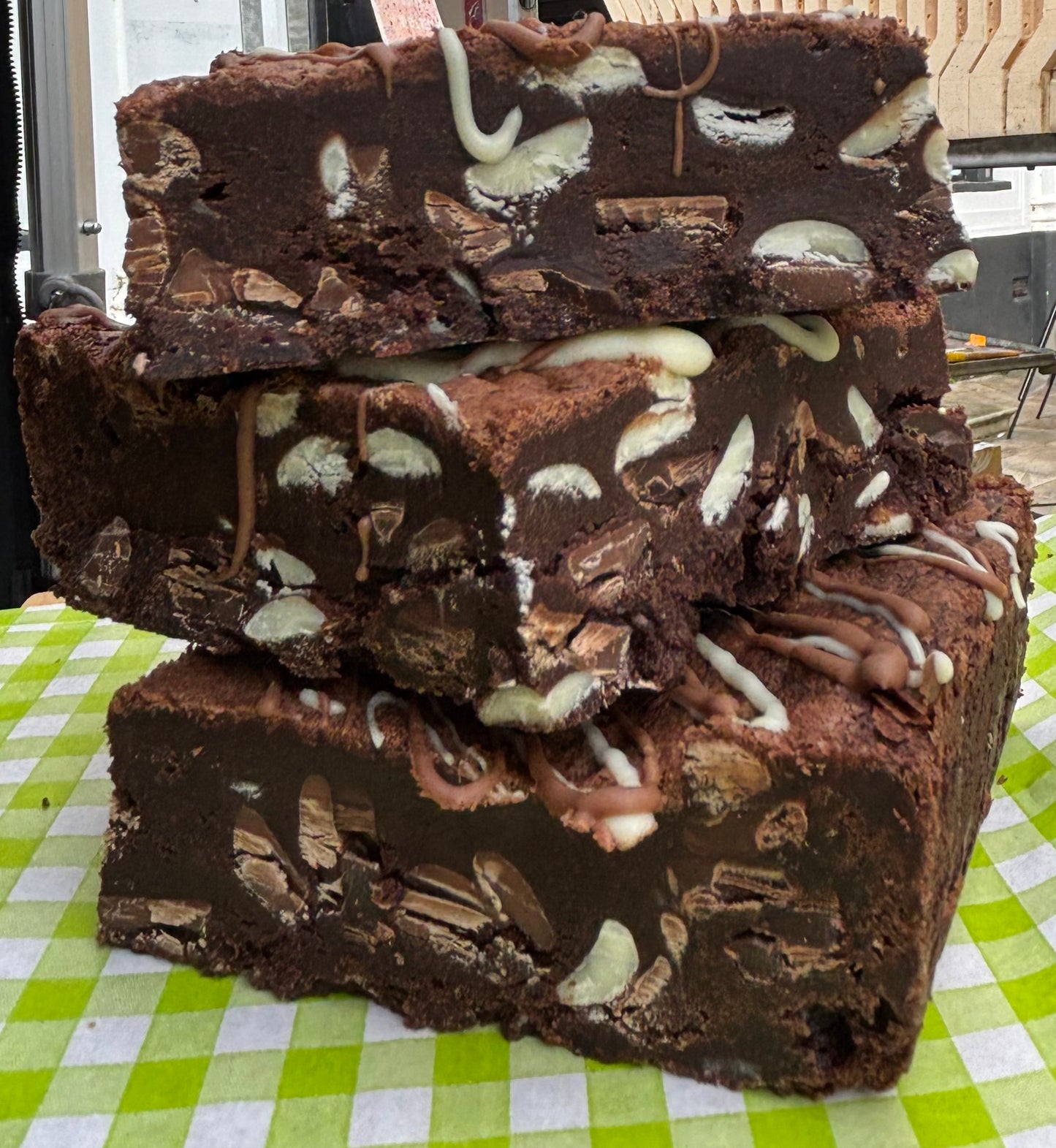 Belgian Triple Chocolate Brownie