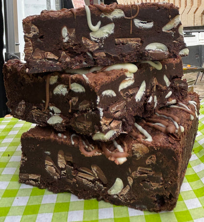 Belgian Triple Chocolate Brownie