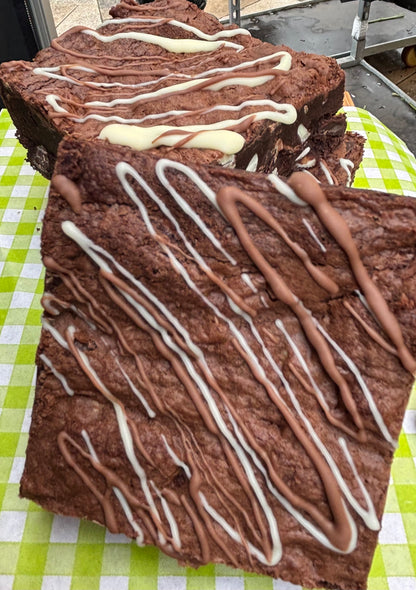 Belgian Triple Chocolate Brownie