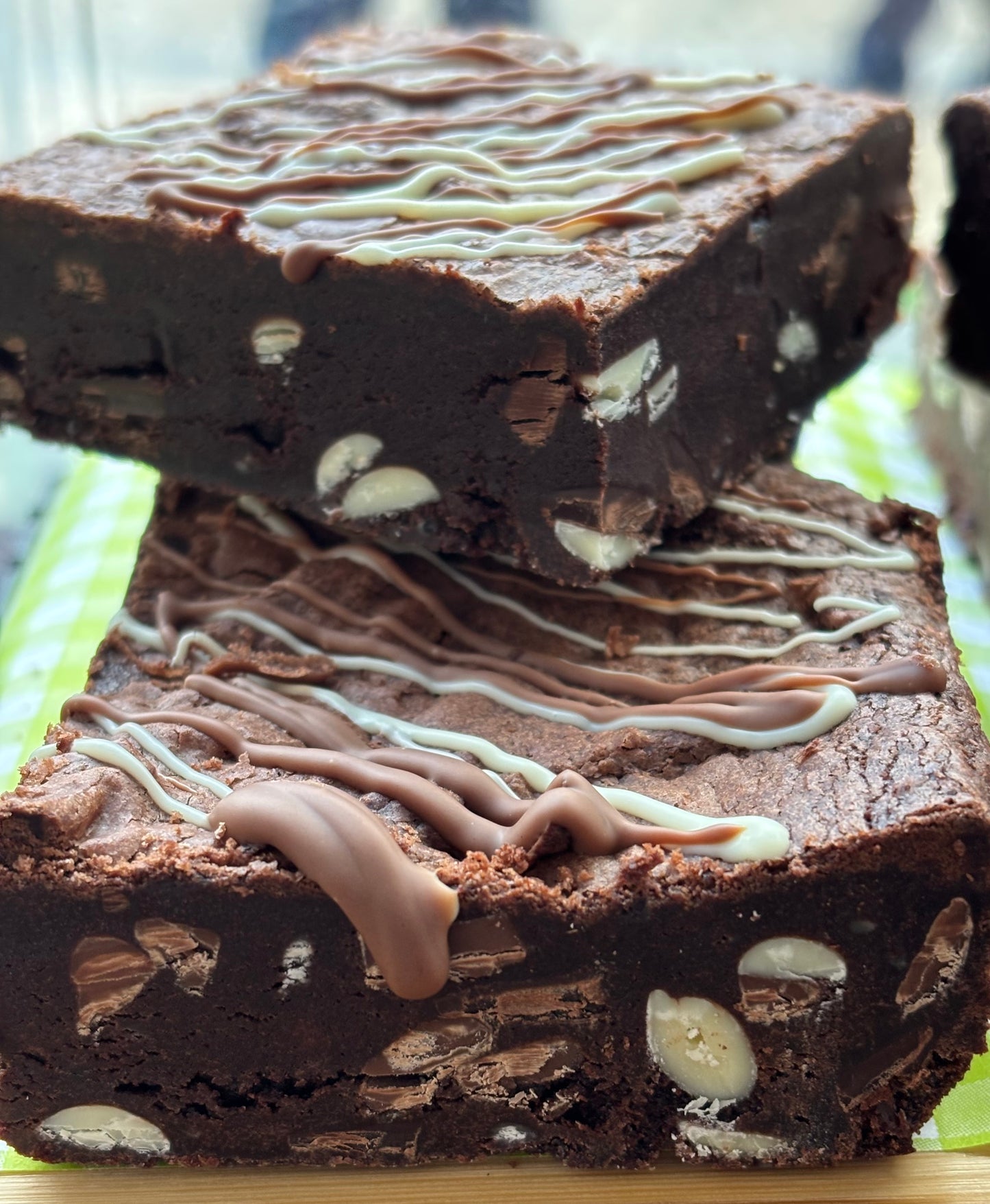 Belgian Triple Chocolate Brownie